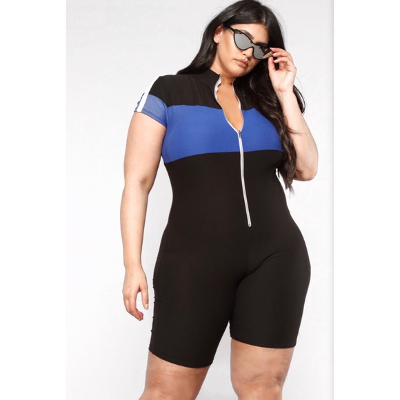 Fashion Nova Other - Biker Romper